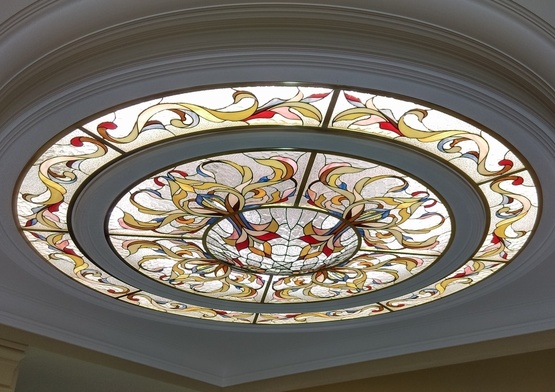 Изготовление витражей тиффани